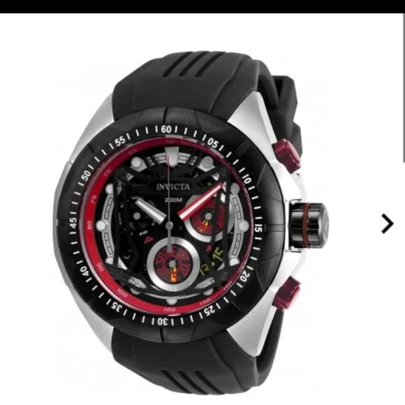 Invicta 32205 Hydromax 54MM Men's Hydromax Silicone Stainless Steel Watch